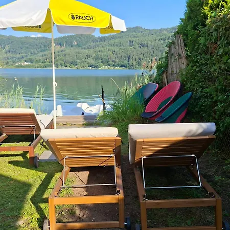 Seehaus Keutschach - Direkt Am Mit Boot * Plescherken